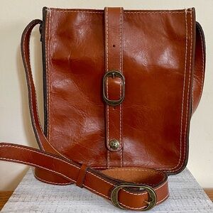 PATRICIA NASH Venezia Pouch Slim Crossbody Bag LIKE NEW